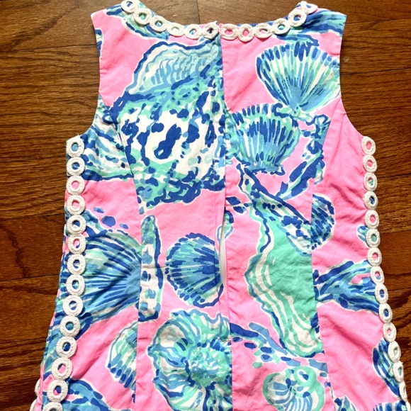 Lilly Pulitzer Pink and Blue Kids Dress - Picture 4 of 5